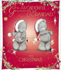Bears With String Of Baubles Wonderful Granny & Grandad Christmas Card.