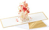 Flowers Hearts Balloons  3D & Pop Up Valentine's Card