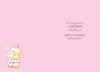 Teddy Design Amazing Girl 1st Birthday Card