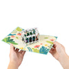 Blooming Haven Botanical 3D Greenhouse Pop Up Card
