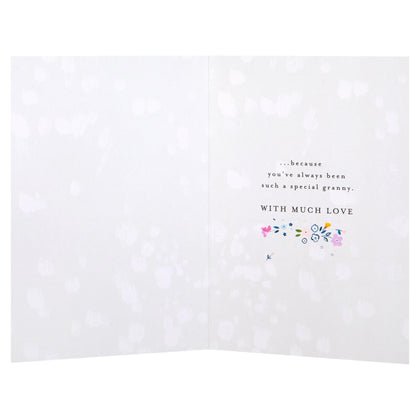 Kettle & Tea Design Granny Birthday Card