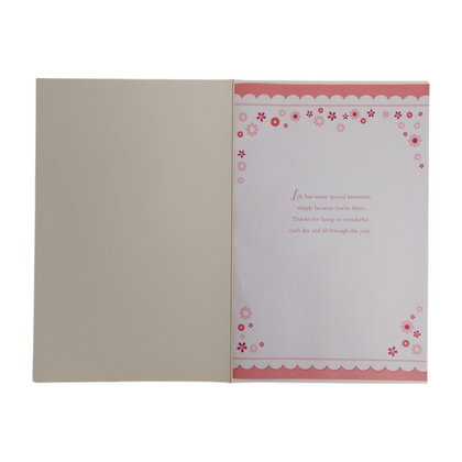 From All Of Us Flower Head Design Mother's Day Boxed Card