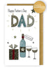 You're The Best Dad Embellished Hand-finished Father's Day Card