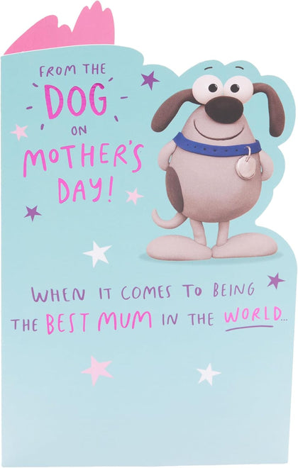 Funny Cartoon Design from The Dog Mother's Day Card