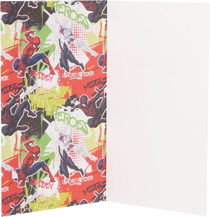 Marvel Spider-Man 3D Keepsake Design Birthday Card