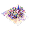 Flutter Bloom 3D Butterfly & Rose Pop Up Card