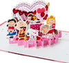 PEANUTS™ SNOOPY & Gang 3D & Pop Up Design Valentine's Day Card