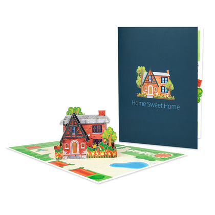Home Sweet Home 3D Housewarming Pop Up Card