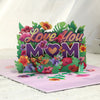 Purple Petals for MOM 3D Pop Up Mother's Day Card