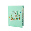 Blooming Haven Botanical 3D Greenhouse Pop Up Card