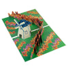 Tulip Breeze 3D Windmill 3D Pop Up Greeting Card