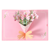 Elegant Gladiolus Bouquet 3D Pop Up Greeting Card - Wedding Birthday Mother's Day Anniversary