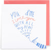 Kindred Love You With all My Heart Note Valentine's Blank Card