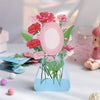 Blooming Tulip Wishes 3D Pop Up Greeting Card- Valentine's Birthday Anniversary