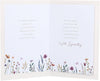 Delicate Flowers Design Sympathy Card