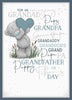 Bear Holding Heart Amazing Grandad Multi Caption Father's Day Card