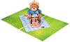 Bear on Picnic Scene 3D Pop Up Birthday Card