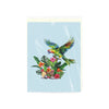 Exotic Wishes Parrot in Bloom 3D Pop Up Greeting Card