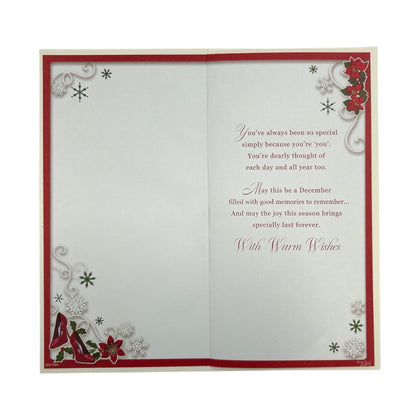 For a Wonderful Woman Who’s Like a Daughter Christmas Card