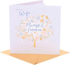 Always & Forever Design Wife Wedding Anniversary Card