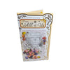 From All Of Us Spring Flower Basket with Eggs Design Easter Card