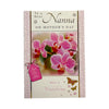 To Dear Nanna Pink Orchid Flowers Design Mother's Day Card