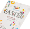 Floral with Chicks & Eggs Design Special Wishes Easter Card