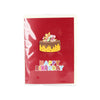 Sweet Celebration 3D Birthday Cake Pop Up Card