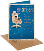 Boofle with Headphones Brother Birthday Card