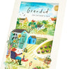3D Garden Scene Design for Grandad Father's Day Card