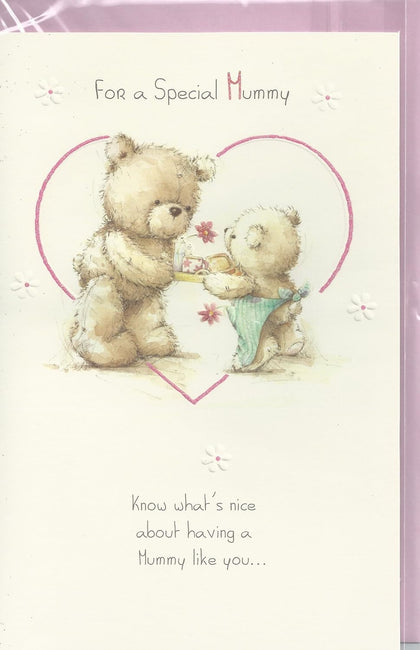 For a special Mummy Adorable Bears Lovely Happy Mother's Day card {DC}