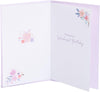 Light Pink Floral Design Someone Very Special Birthday Card