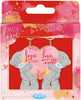 Me To You Two Part Keyring With 'Love You More' Caption Official Valentine's Day Collection