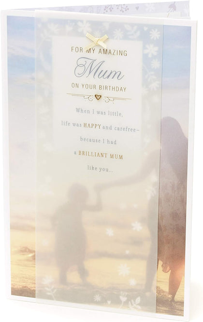 Sentimental Mum Birthday Card with Verse