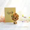 Bouquet of Sunflowers 3D Pop Up Greeting Card - Mother's Day Wedding Anniversary