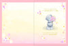 Bear With Bouquet Amazing Mum Handmade Boxed Birthday Card