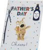 Boofle with Pint Glass Cheers! Father's Day Card for Dad, Grandad, Husband