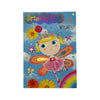 Open Female Juvenile Trendy Pops Butterfly Princess Design Birthday Card