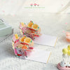 Carnation Half‑Masked 3D Pop Up Greeting Card