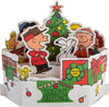 3D Light & Music Pop Up Peanuts Seasons Xmas Tree Christmas Card