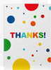 Colouring Lettering Design Pack of 48 in 4 Designs Thank You Cards