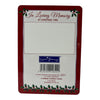 In Loving Memory of a Dear Brother Christmas Graveside Keepsake Card