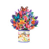A Bouquet of Joy Butterfly Bloom 3D Pop Up Greeting Card