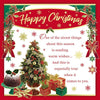 Pack of 10 Reindeer & Holiday Wishes Christmas Boxed Cards