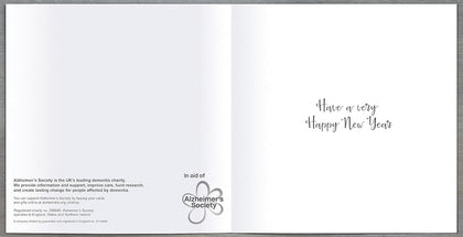 Pack of 8 Berry Wreath Alzheimer's Society Charity Christmas Cards