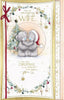 Bears In front Of Xmas Tree Amazing Wife Handmade Christmas Card