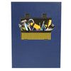 Toolbox Design Father’s Day or Birthday 3D Pop Up Greeting Card