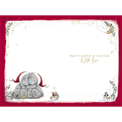 Bears Sitting In The Snow To Both Of You Christmas Card