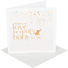 Baby Elephant New Parents Baby Shower Congratulations Card