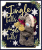 Bear With Bells Jingle Bells Photo Finish Christmas Card